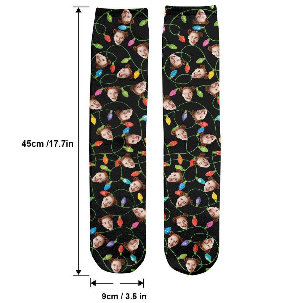 Wenn du das lesen kannst – personalisierte Weihnachtssocken