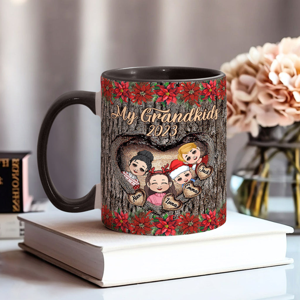Mes petits-enfants - Mug personnalisé pour grand-mère