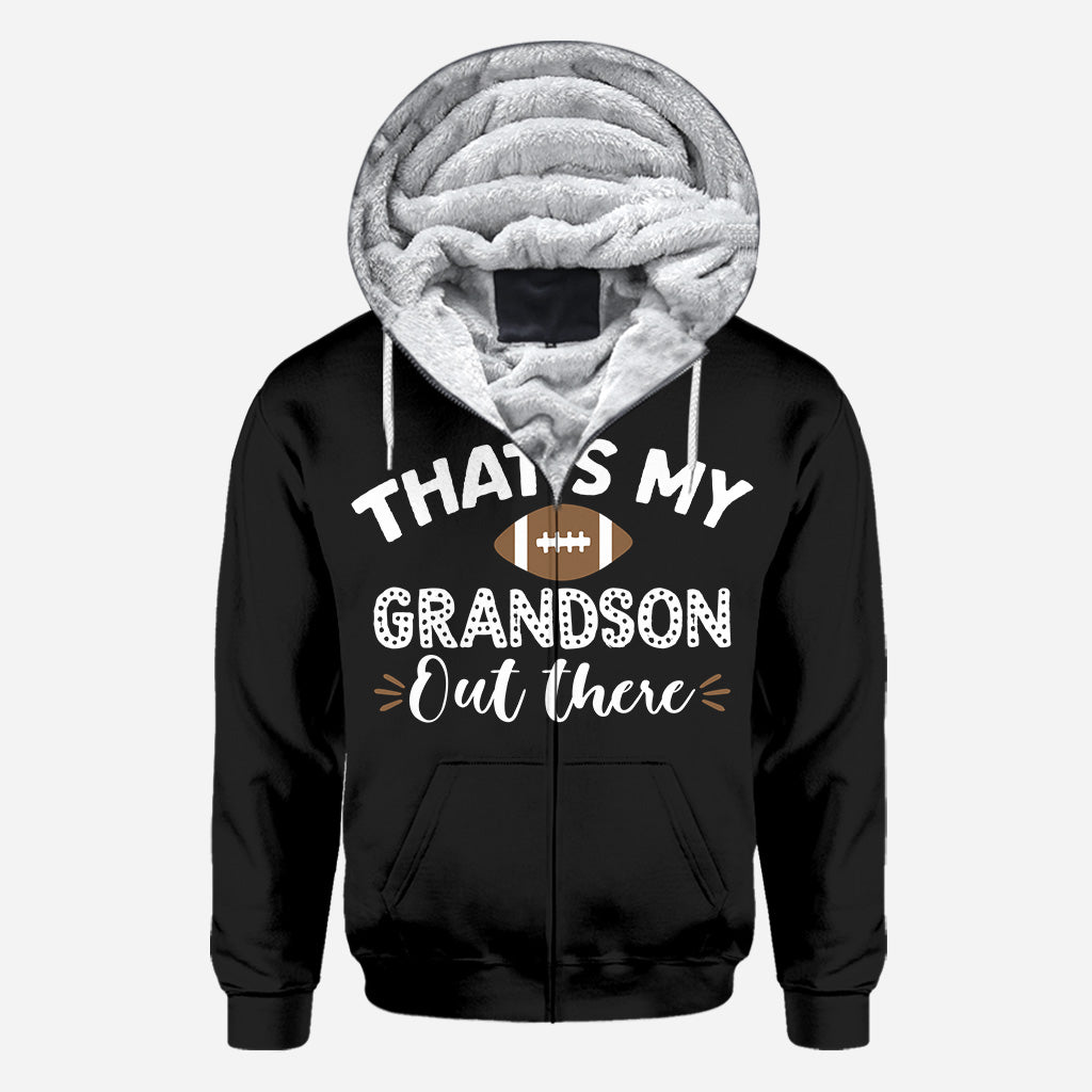 Maman, grand-mère, fière fan de foot - Cadeau football pour maman, grand-mère, épouse, elle - T-shirt personnalisé intégral