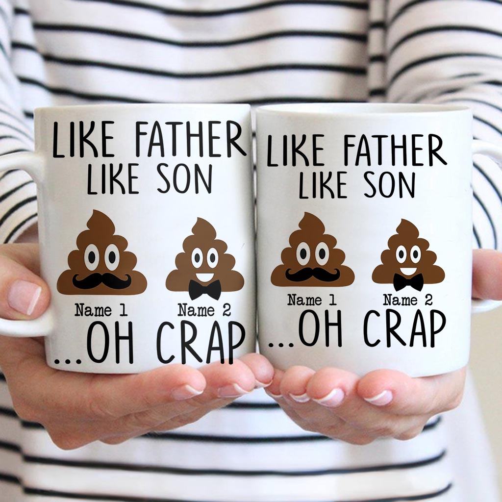 Like Mother Like Daughter - Gift for mom, daughter, son, dad - Personalized Mug