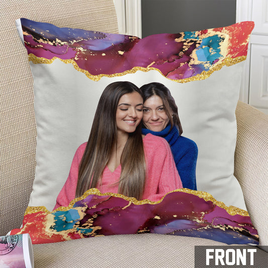 You Have Me Mom - Personalized Mother Throw Pillow