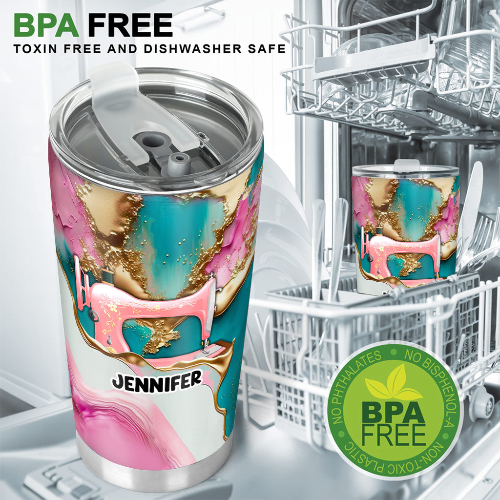 Love Sewing - Personalized Sewing Tumbler