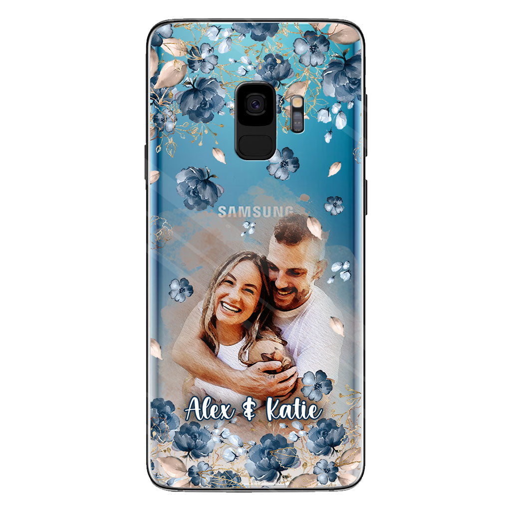 Floral Phone Case - Personalized Clear Phone Case
