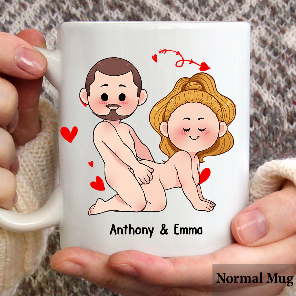 I Just Want You To Be Happy - Couple gift for husband, wife, boyfriend, girlfriend - Personalized Mug