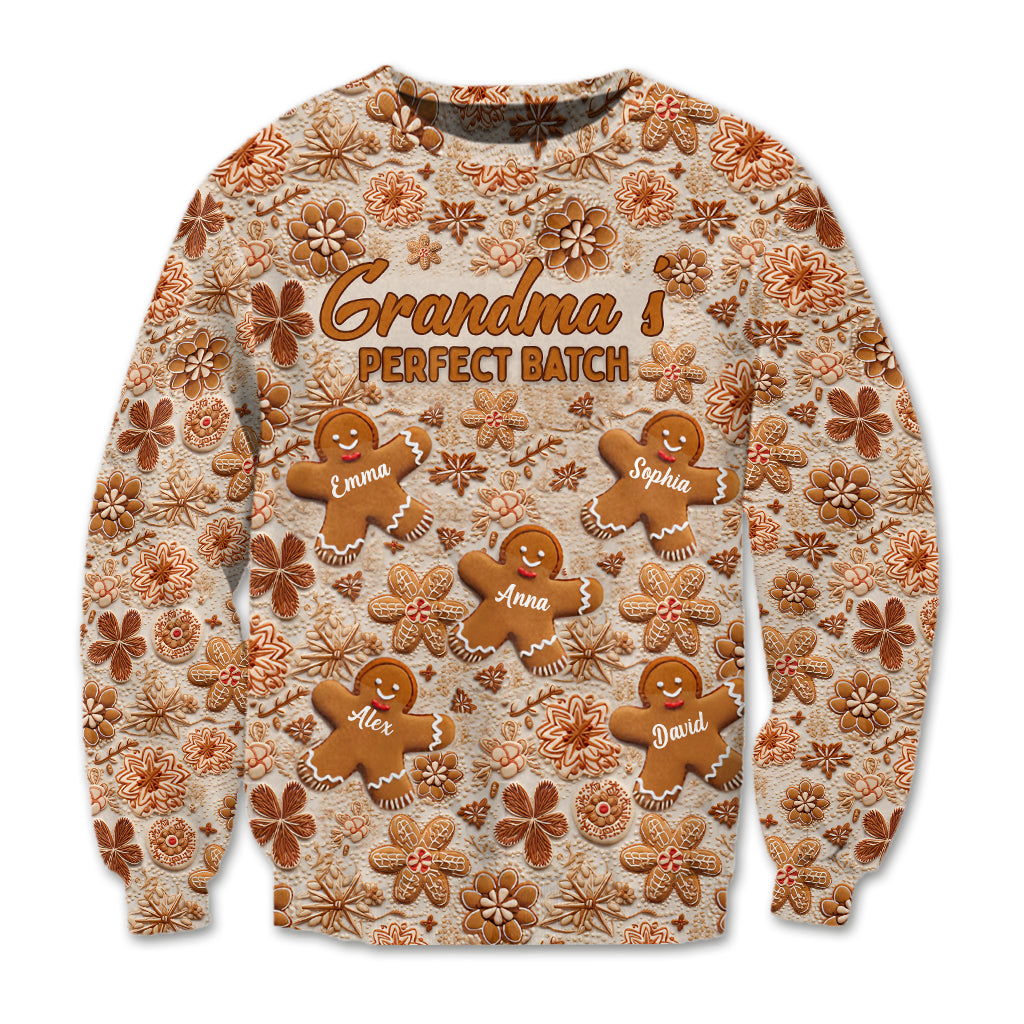 Omas perfektes Geschenk – Geschenk für Oma – Personalisierter hässlicher Pullover