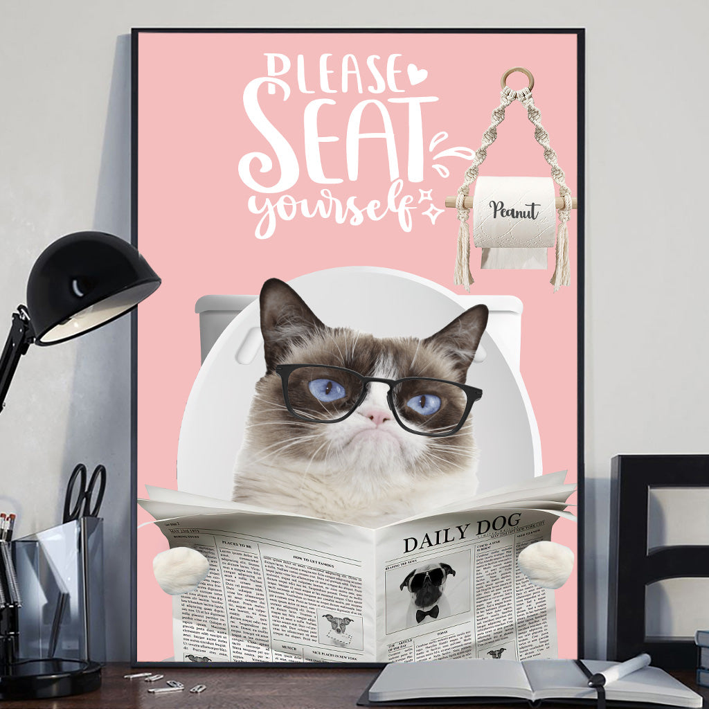 Hallo Süße/r – Personalisierte Hundeleinwand und Poster