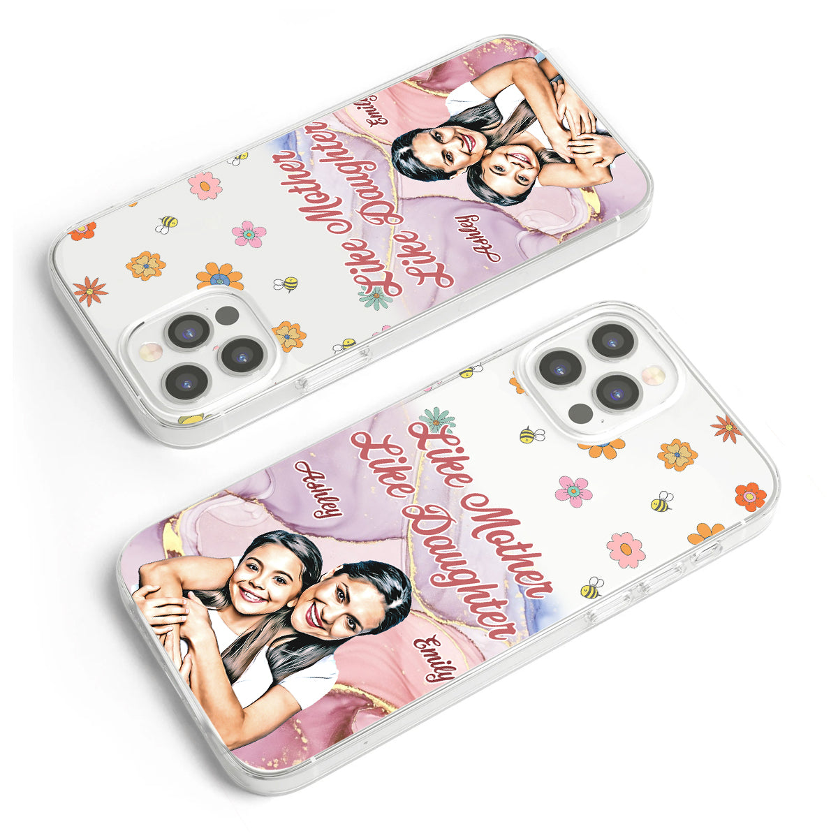 Best Mama Ever - Personalized Mother Clear Phone Case