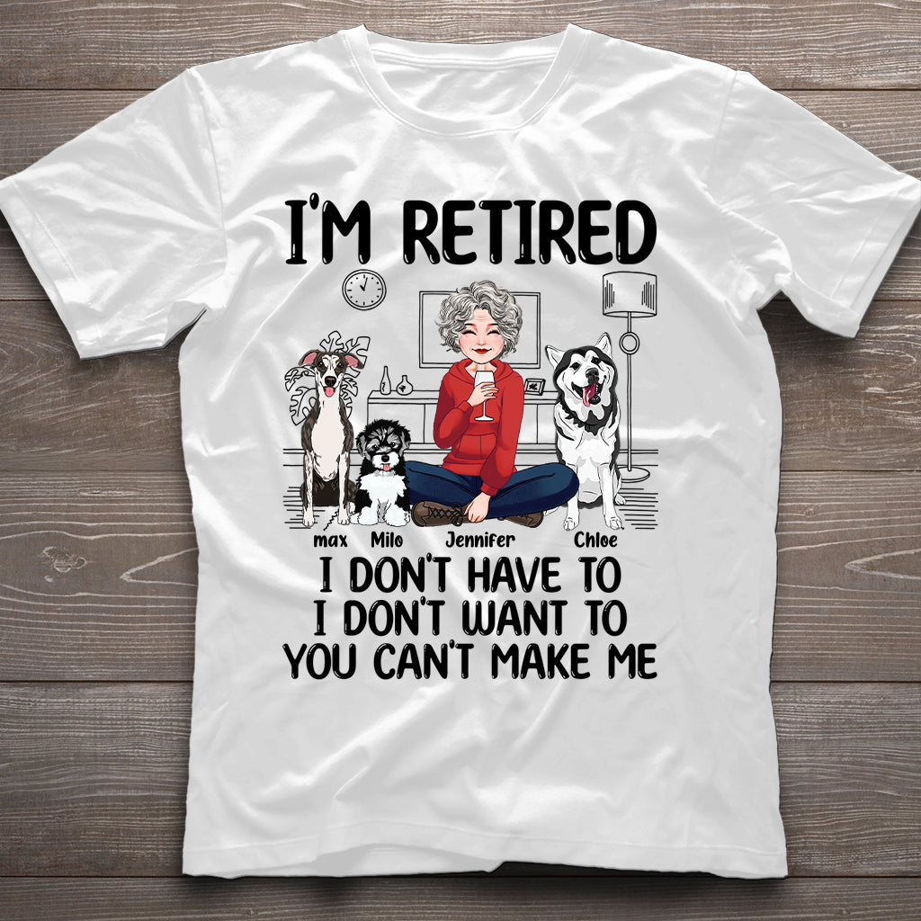 Je suis retraité - T-shirt et sweat à capuche personnalisés pour retraités