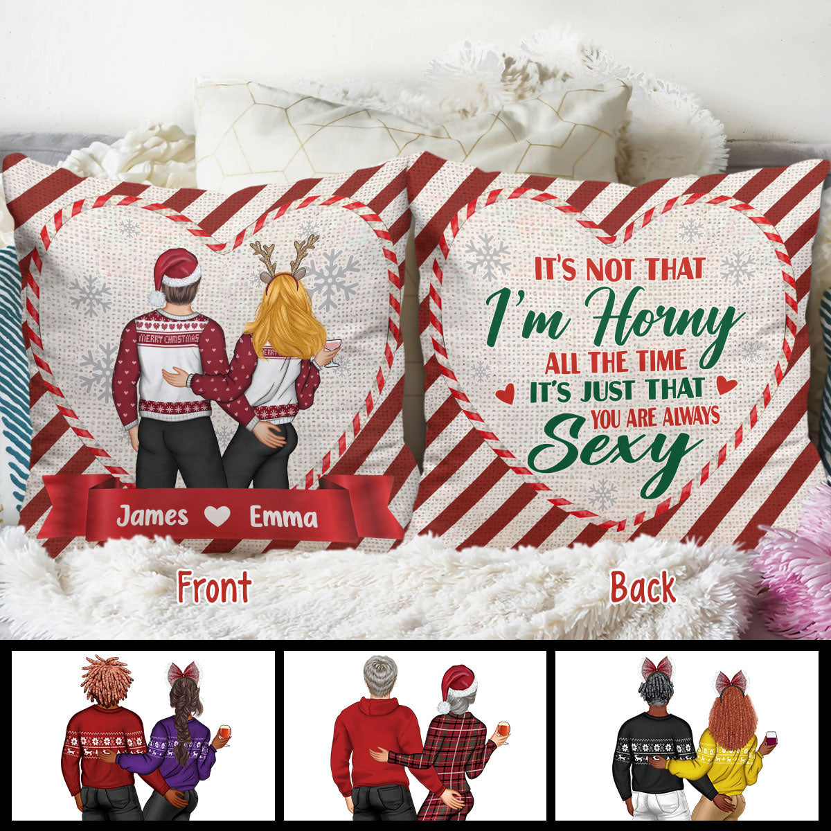 You Are Always Sexy - gift for husband, wife, boyfriend, girlfriend - Personalized Throw Pillow