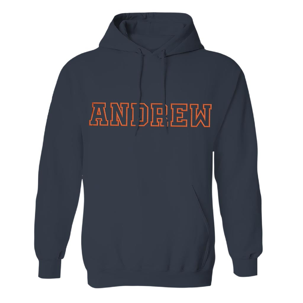 Personalisierter Onkel-Hoodie mit Stickerei – Individueller Name