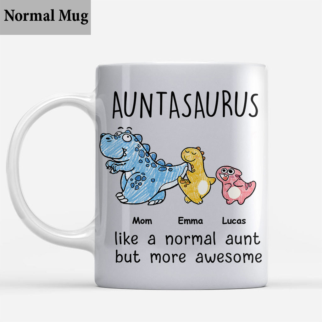 Auntasaurus - Mug personnalisé pour tante