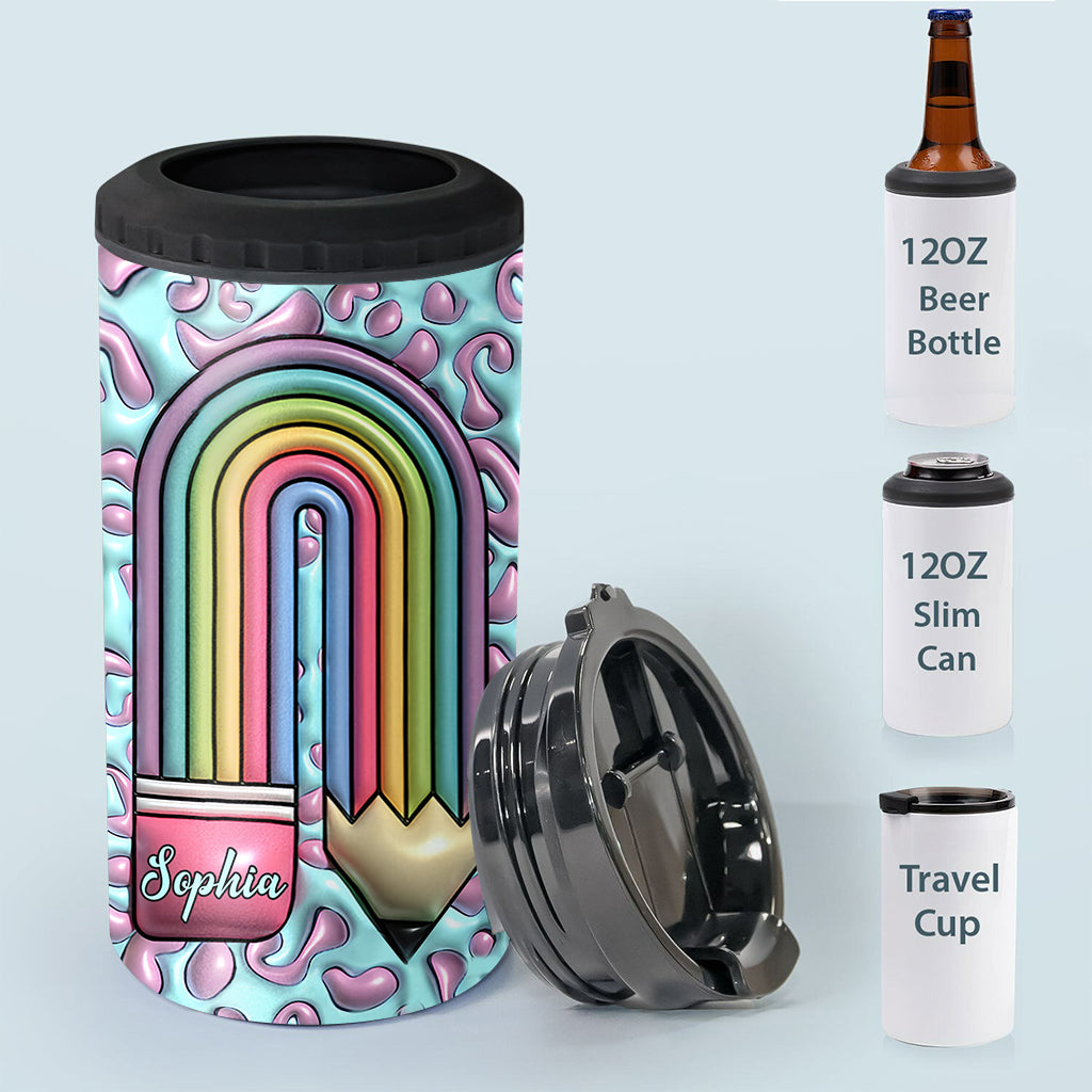 Vie d'enseignant - Refroidisseur de canettes personnalisé pour enseignants