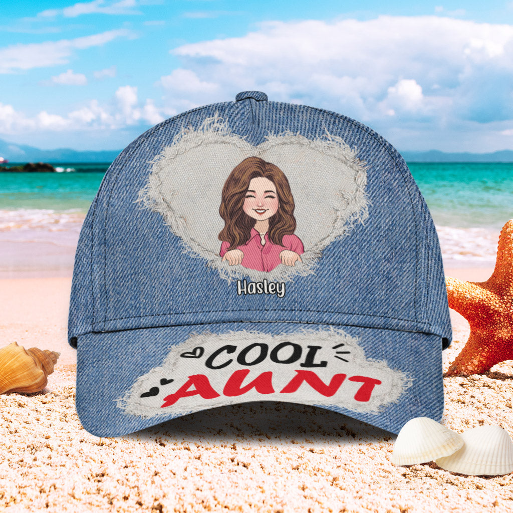 Cool Aunt - Personalized Aunt Classic Cap
