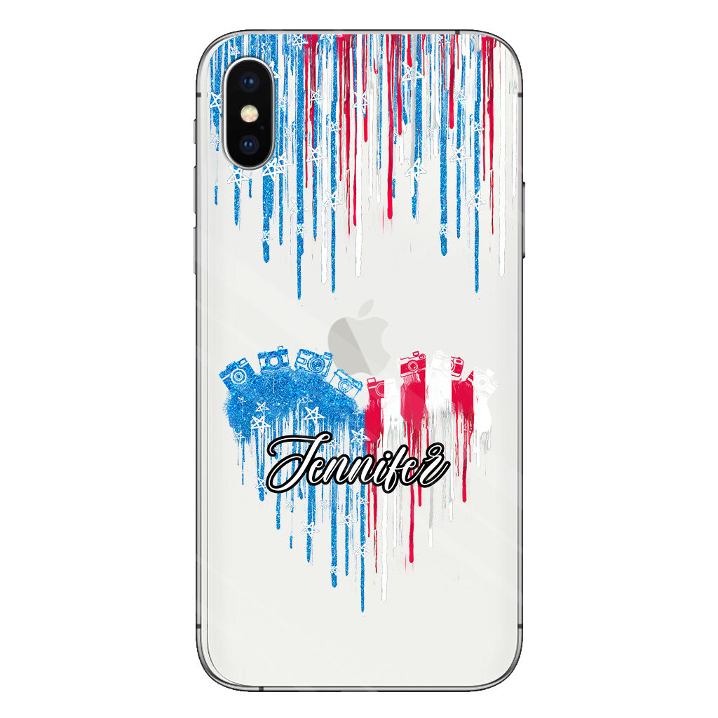 Love Photography - Personalized Photography Clear Phone Case