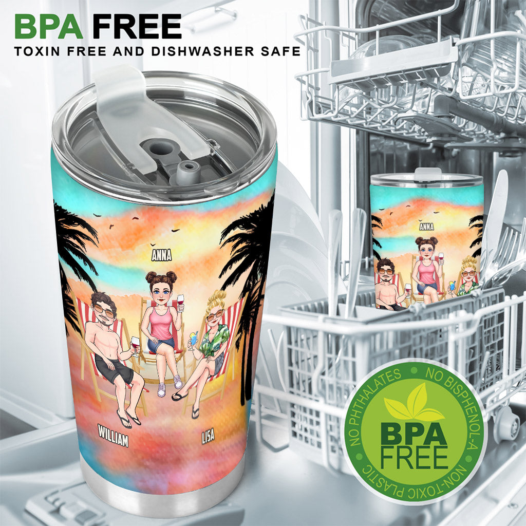 Drunk Stories Are Forever - Personalized Sea Lover Tumbler