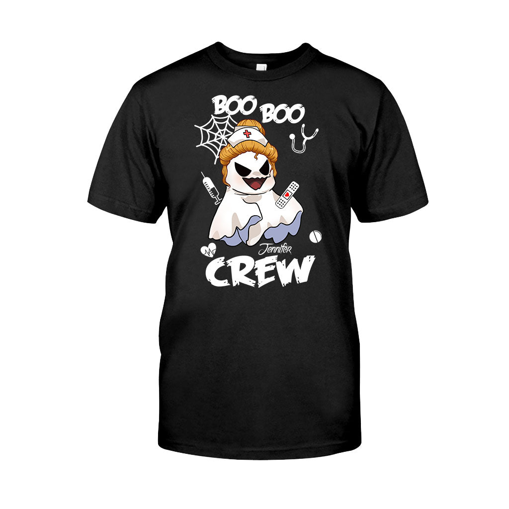 Boo Boo Crew - Personalized Nurse T-shirt And Hoodie