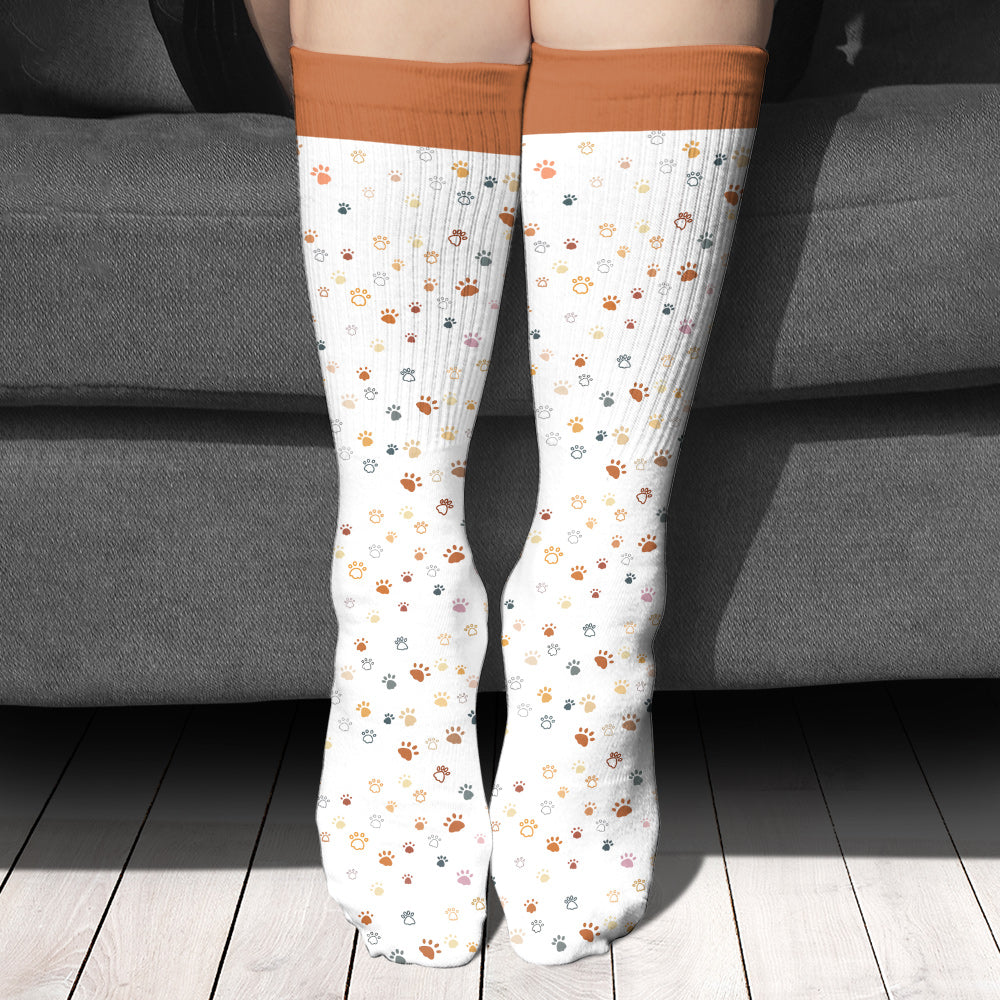 My Cat Is Cool - Personalized Dog Socks