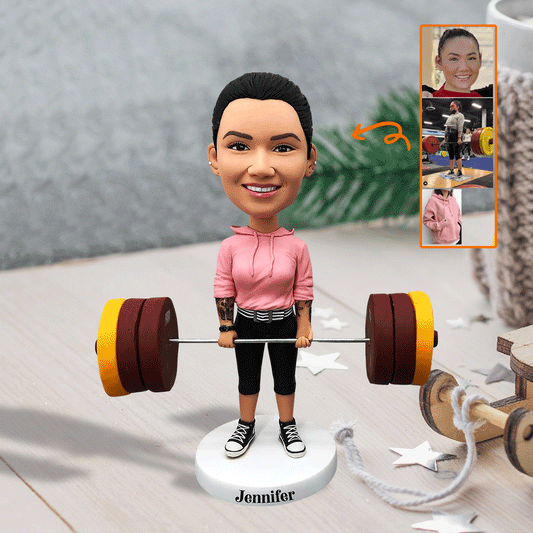 Love Fitness - Personalized Fitness Bobblehead