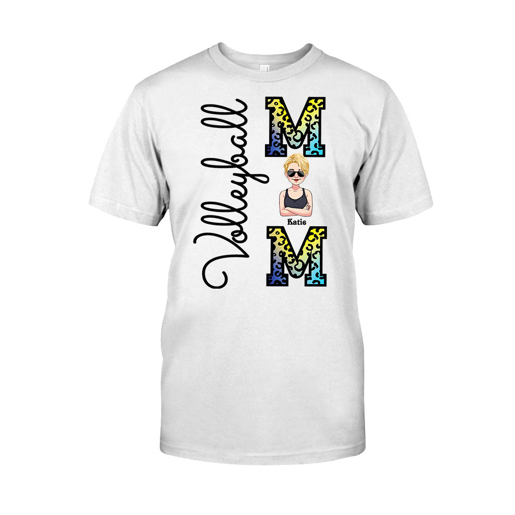 Volleyball Mom - Personalized Volleyball T-shirt and Hoodie