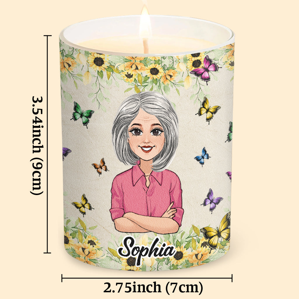 Smells Like Not My Problem! - Personalized Retired Candle With Wooden Lid