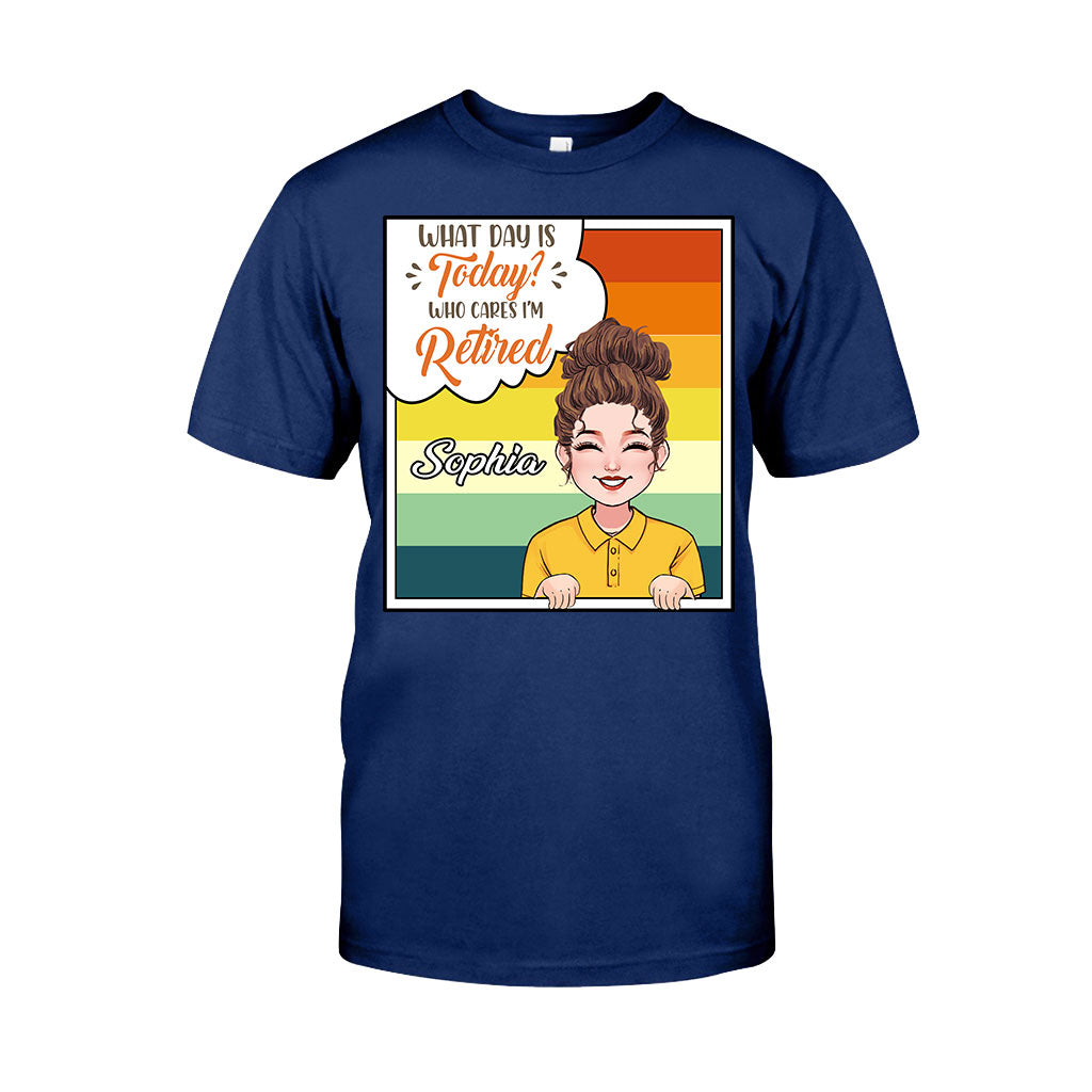 Quel jour sommes-nous ? - T-shirt et sweat à capuche personnalisés pour retraités