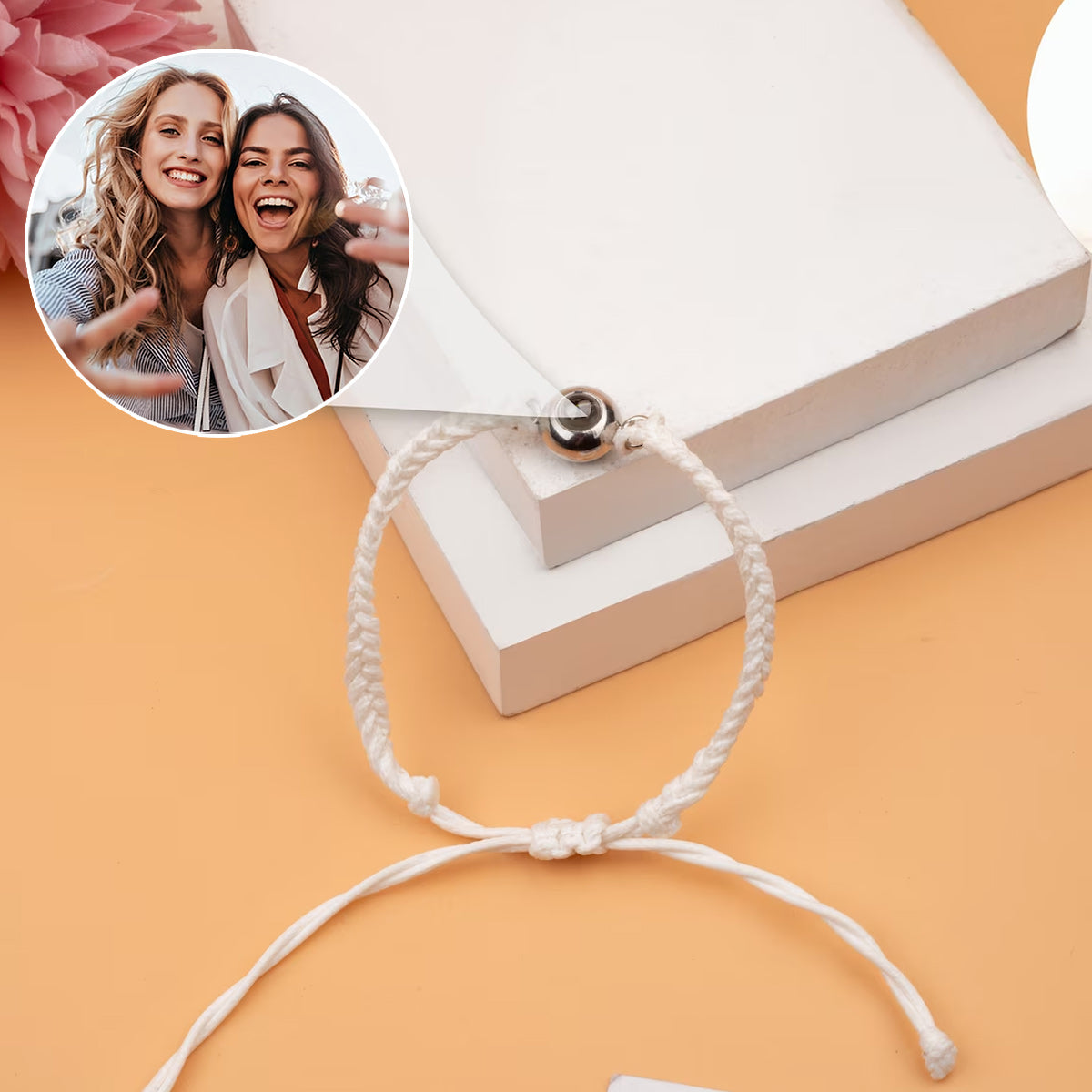 Bestie Forever - Gift for friend - Personalized Projection Bracelet