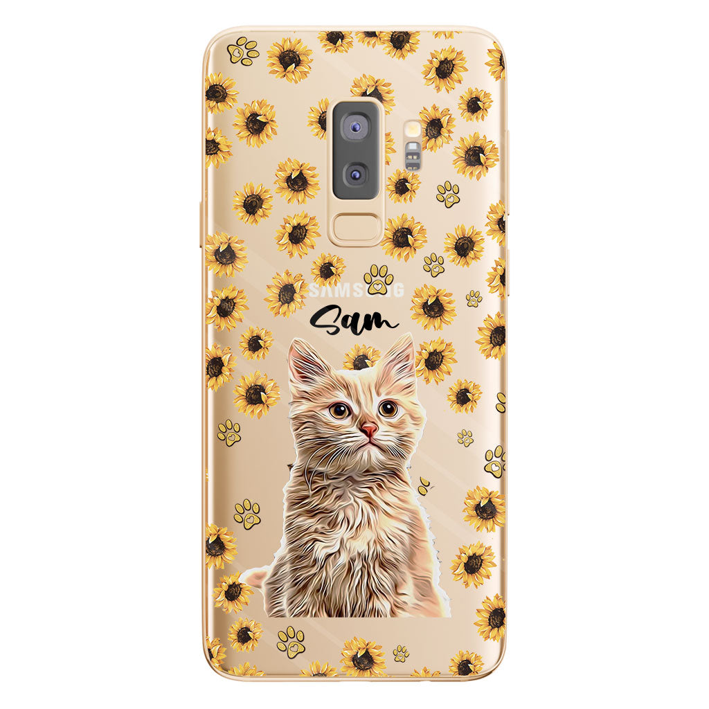 You Are My Sunshine - Personalized Dog Clear Phone Case