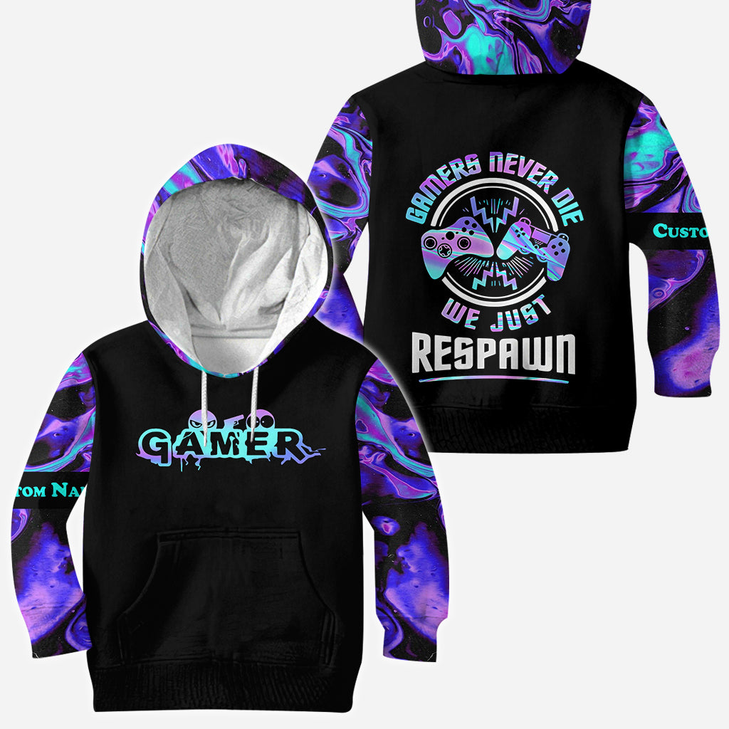 We Just Respawn - Personalized Video Game All Over Shirt