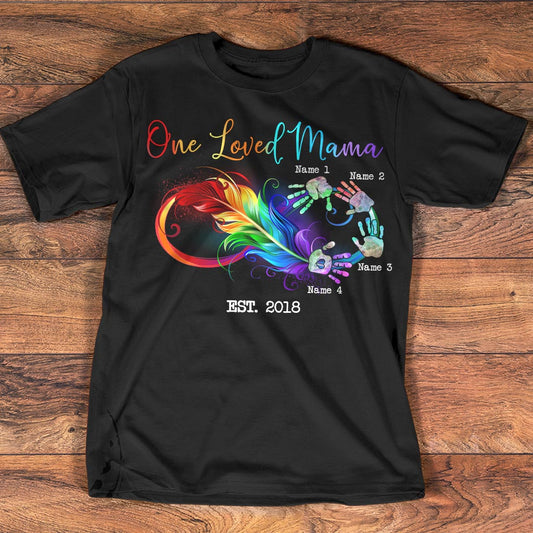 Blessed Mama - Gift for mom, grandma - Personalized T-shirt And Hoodie