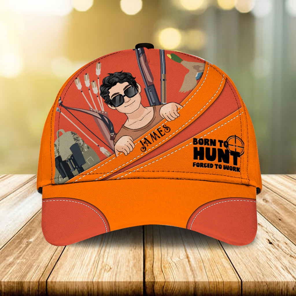 Born To Hunt - Personalized Hunting Classic Cap