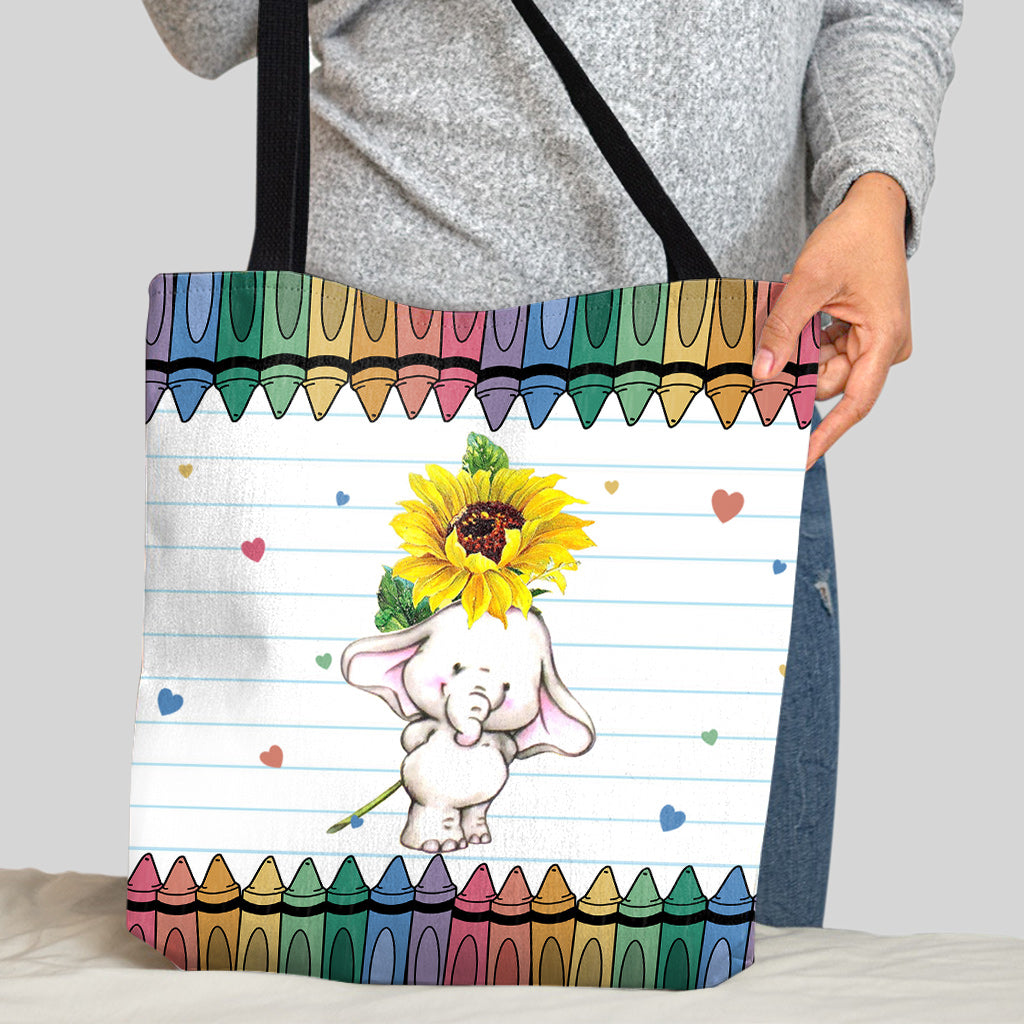 Teach Love Inspire - Personalized Teacher Tote Bag