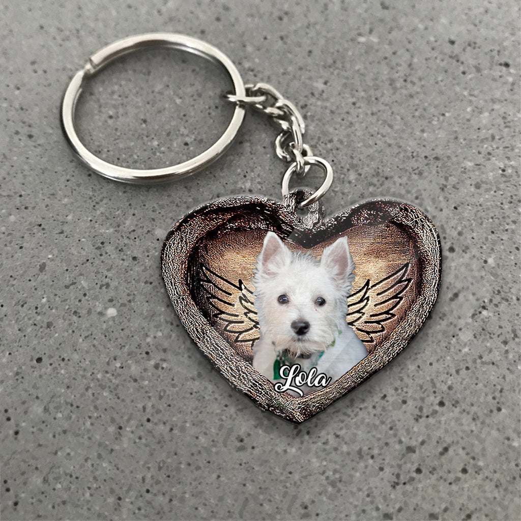 I Will Carry You - Personalized Dog Keychain