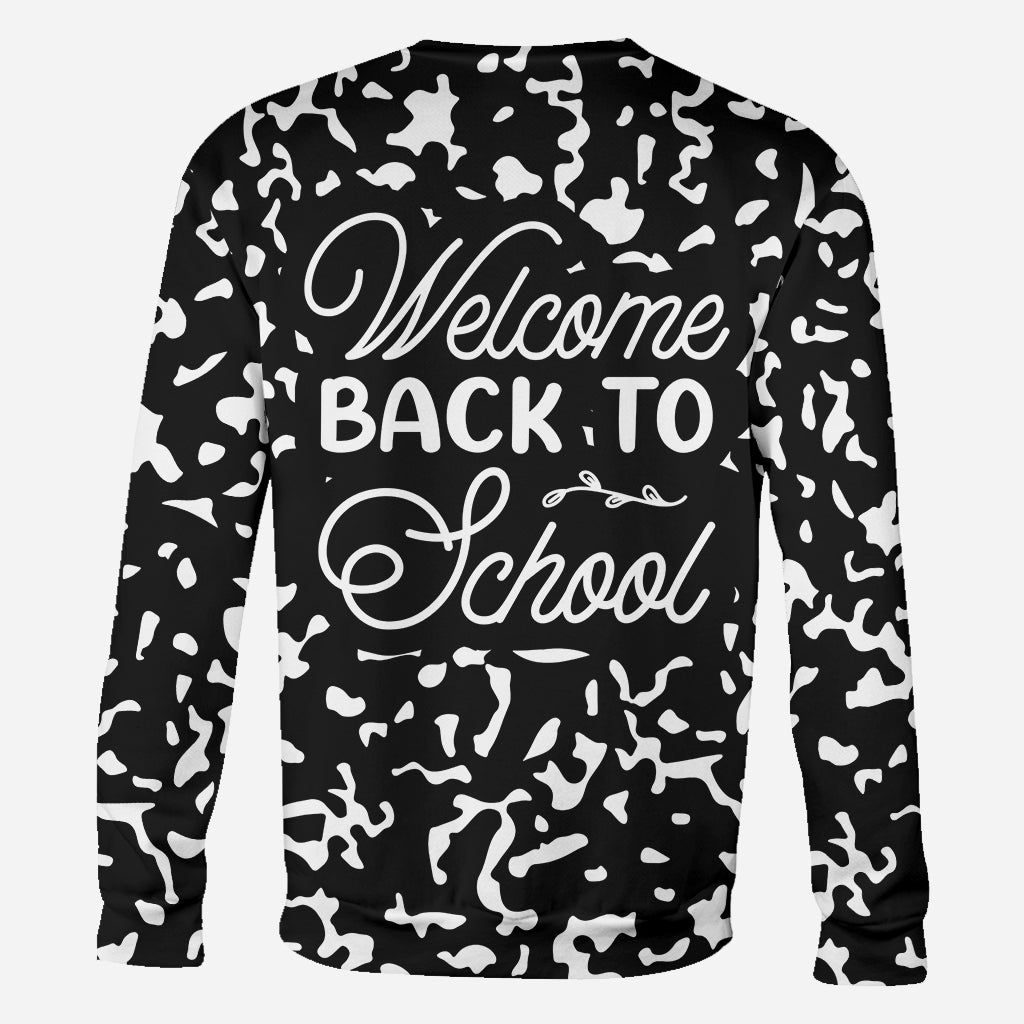 Welcome Back To School - Personalized Teacher All Over Shirt