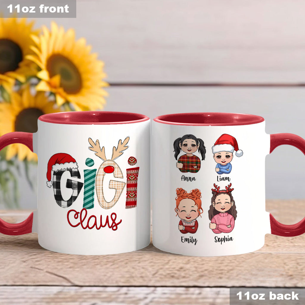 Mug personnalisé Gigi Claus - Grand-mère