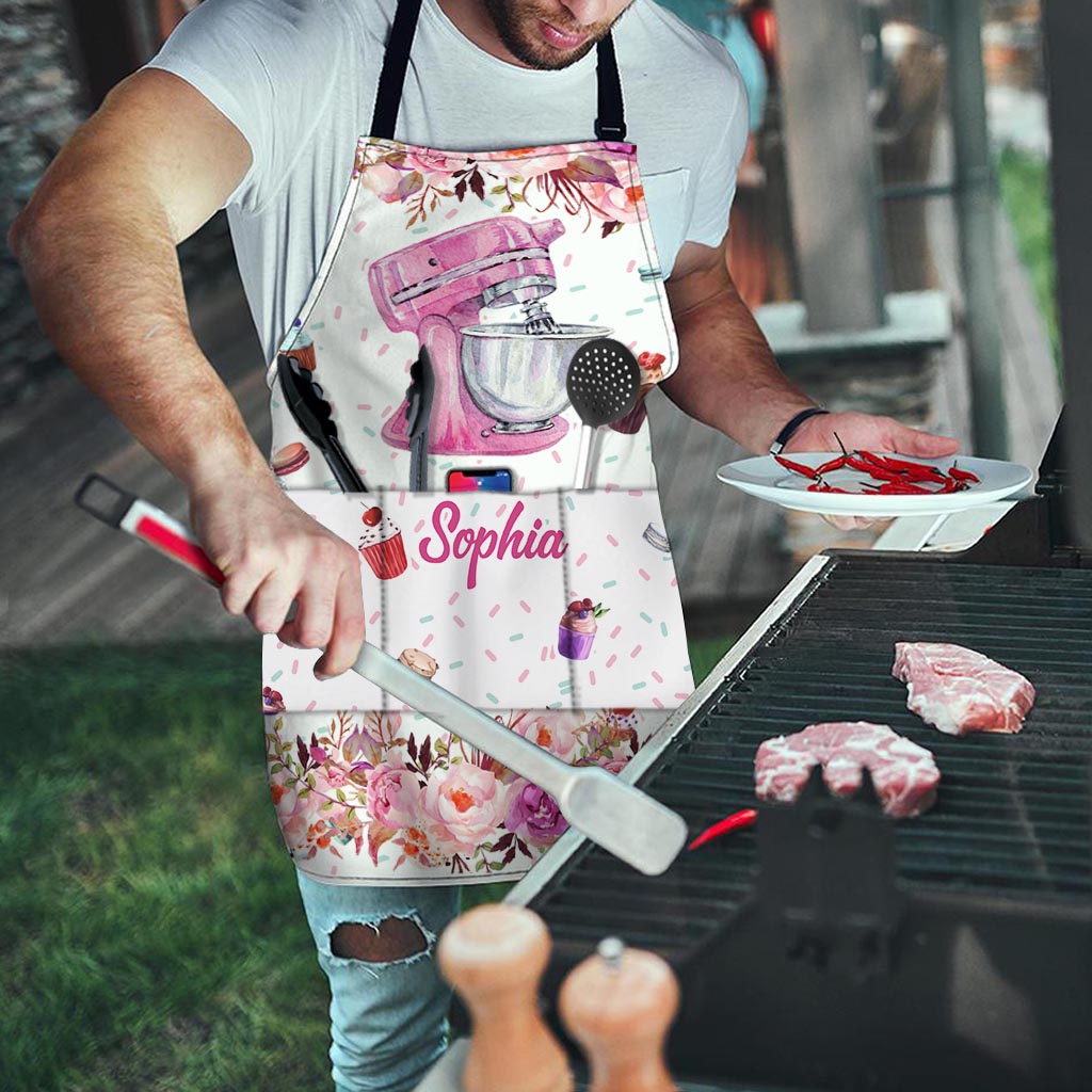 Baking Is My Therapy - Personalized Baking Apron