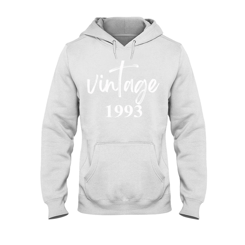 Version vintage - T-shirt et sweat à capuche personnalisés pour anniversaire