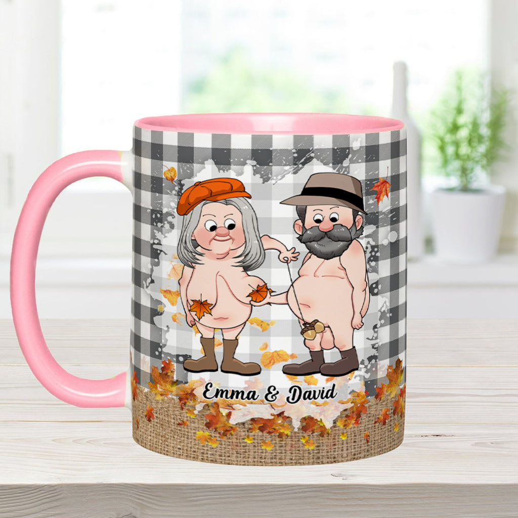 Annoying Each Other - Personalized Couple Accent Mug