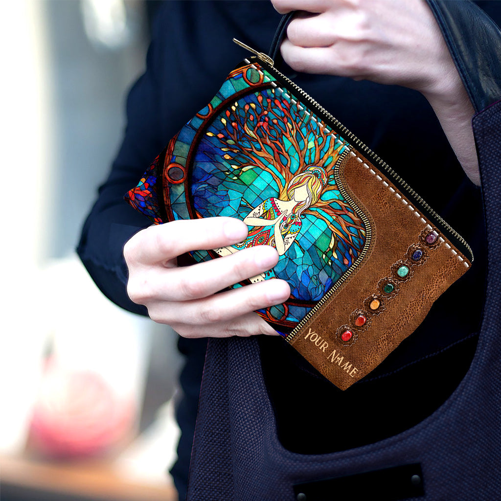 Namaste Green - Pochette de yoga personnalisée