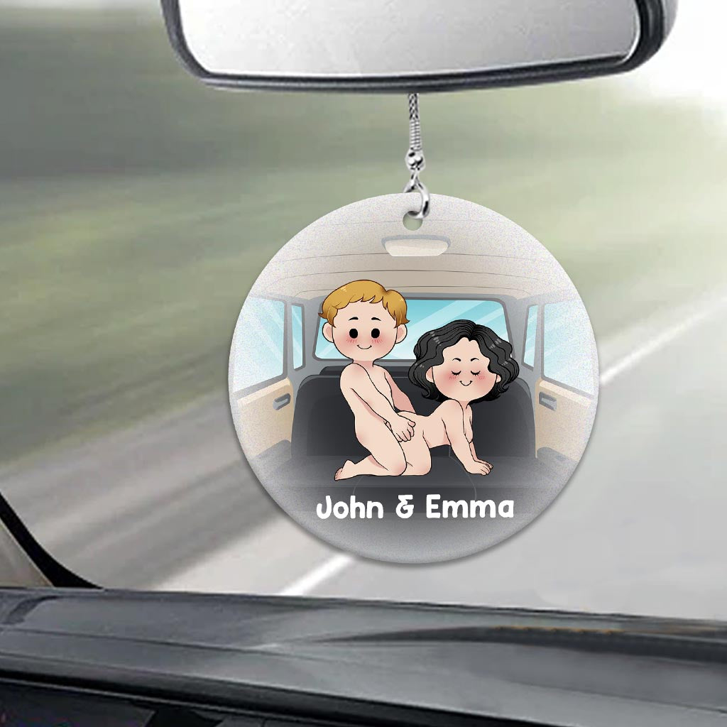 Drive Safe - Personalized Couple Car Ornament