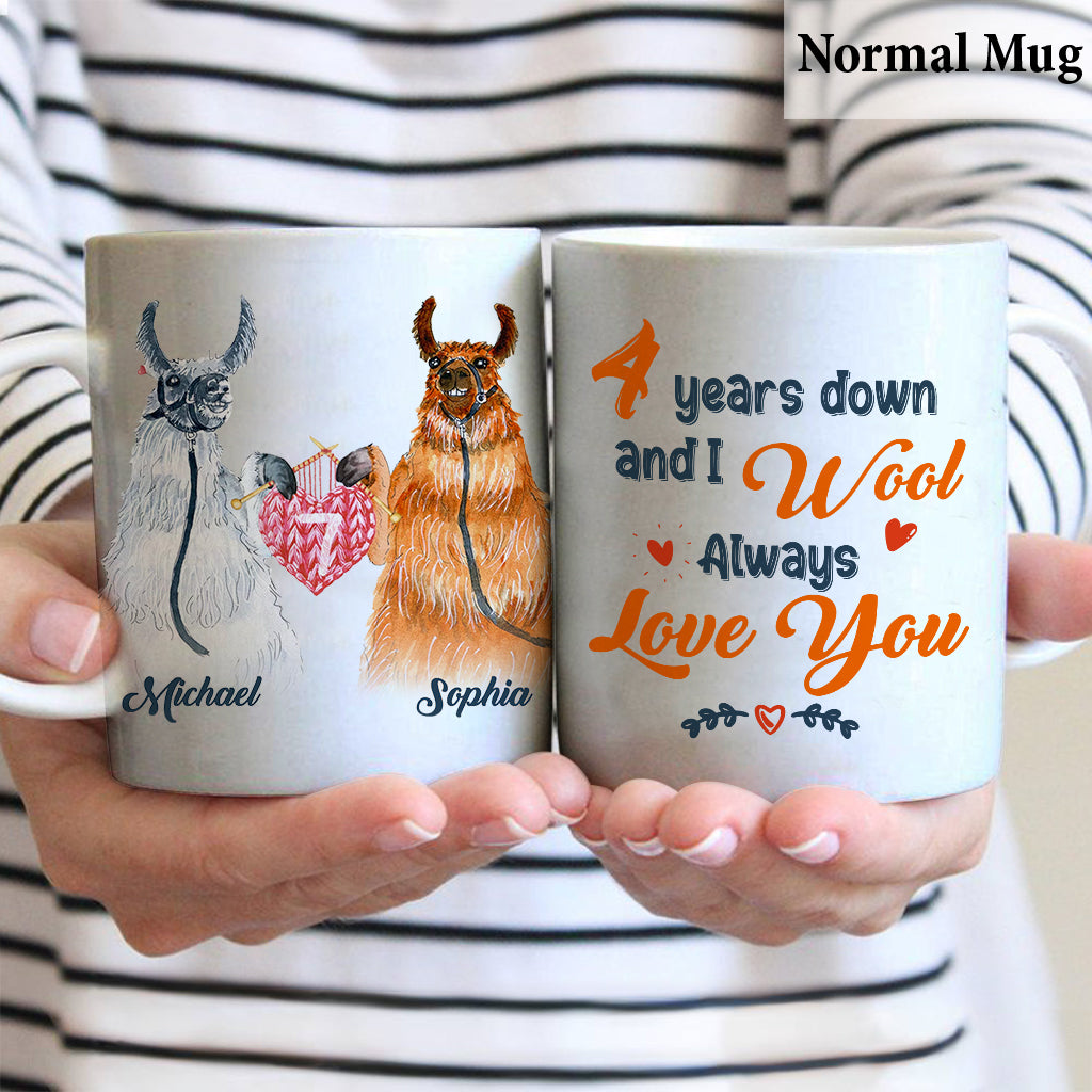 I Wool Always Love You - Personalized Husband And Wife Mug