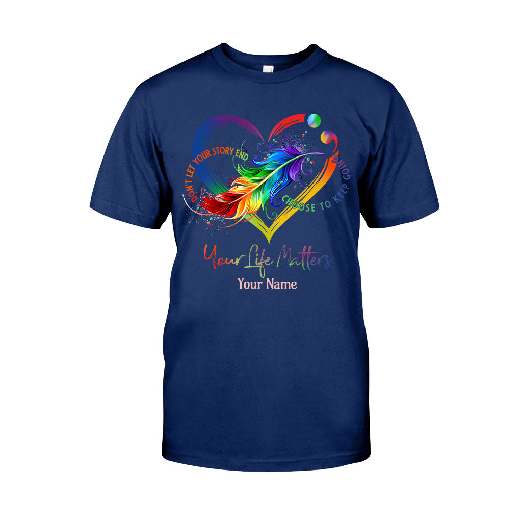 Dein Leben zählt – Personalisiertes T-Shirt und Hoodie zur Suizidprävention