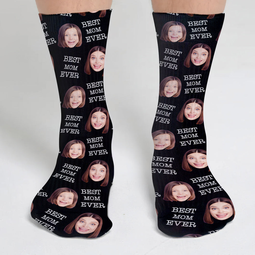 Custom Face - Personalized Mother Socks