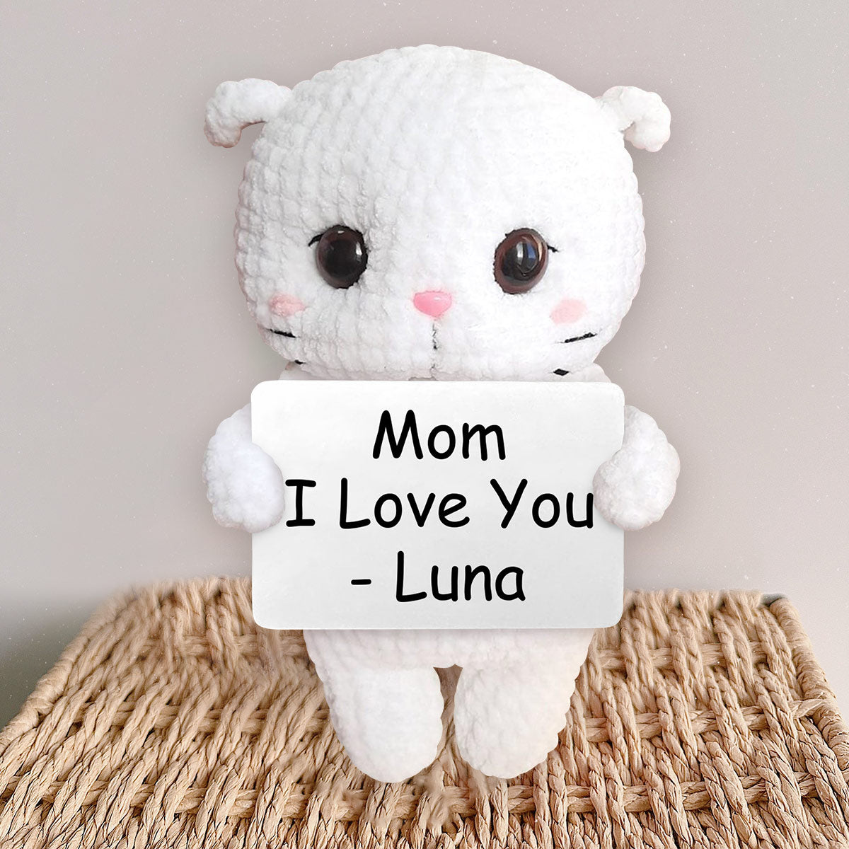 Crochet Pets From Real Photo - Gift for cat lovers, dog lover, cat lover - Personalized Hand Knitted Figurine