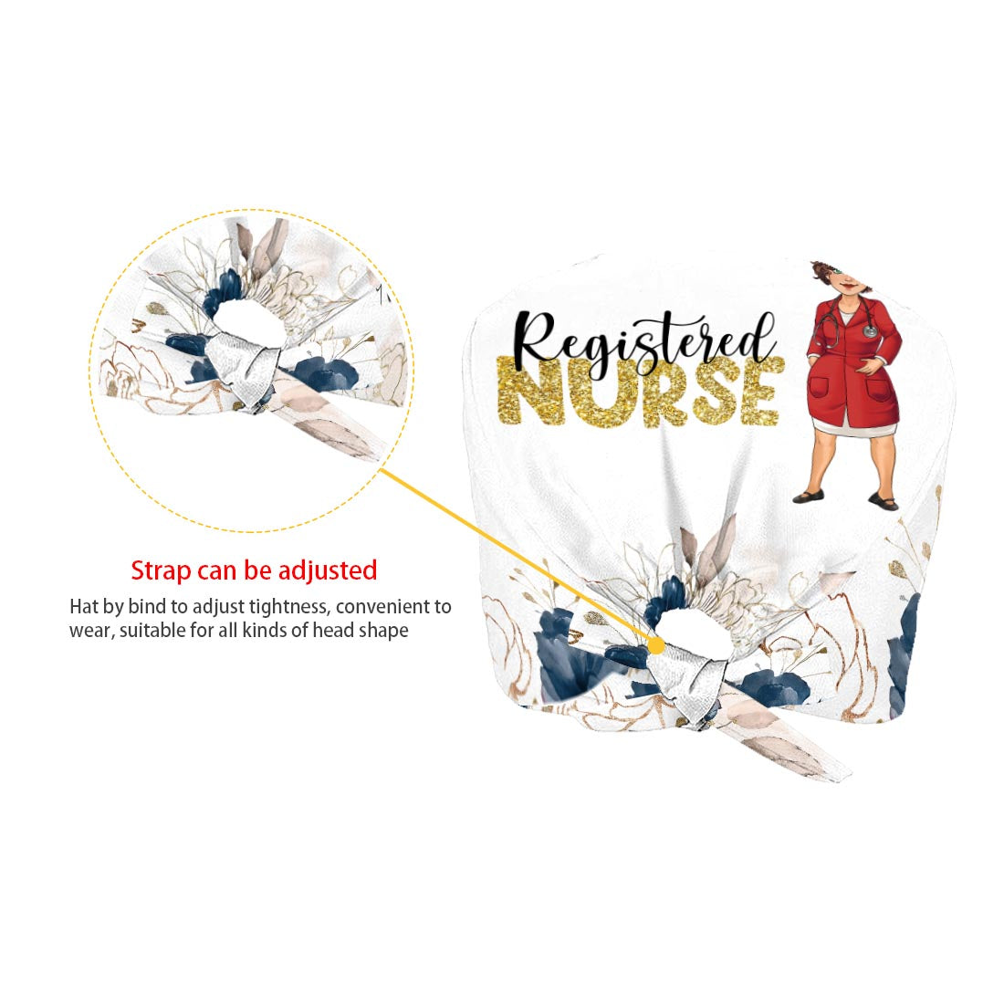 Registered - Personalized Nurse Scrub Cap