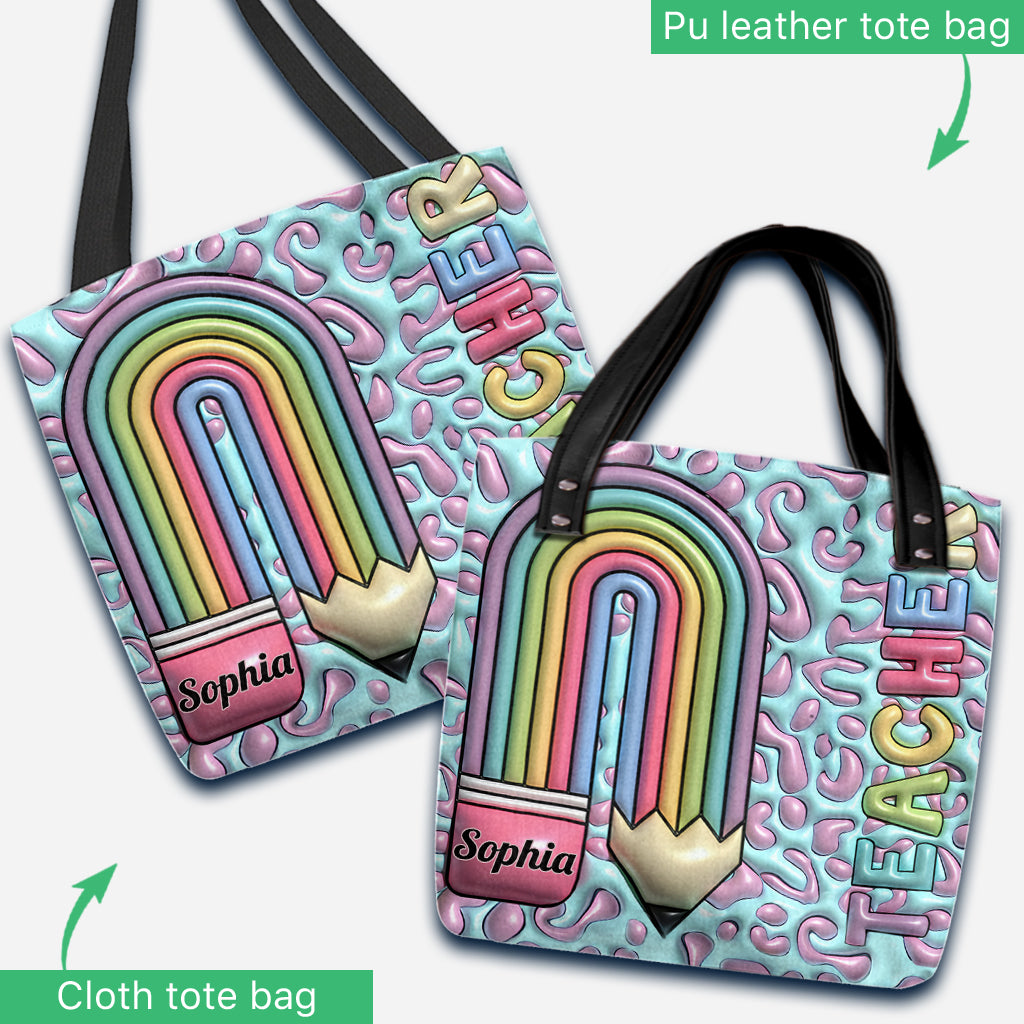 Teacher Life - Personalized Teacher Tote Bag