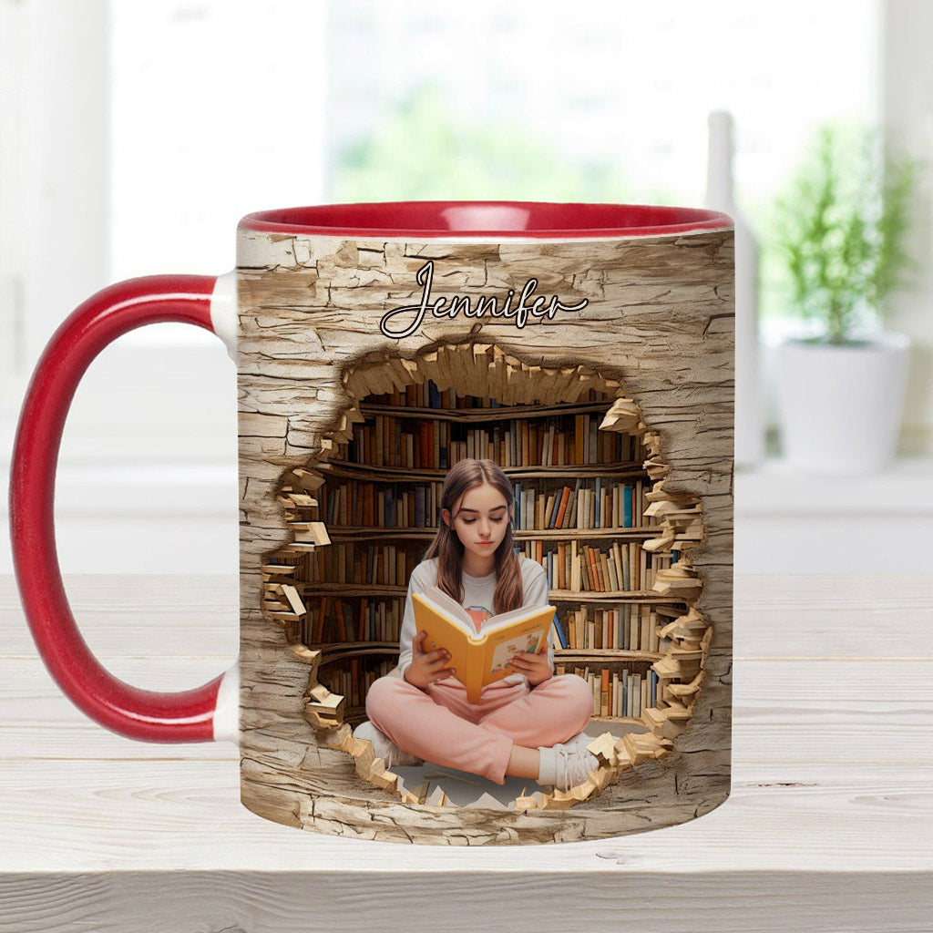 My Reading Corner - Personalized Book Accent Mug