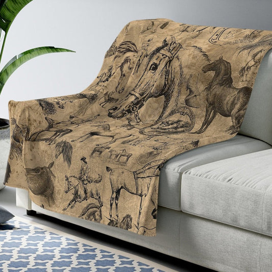 Couverture pour chevaux « Love Horses »