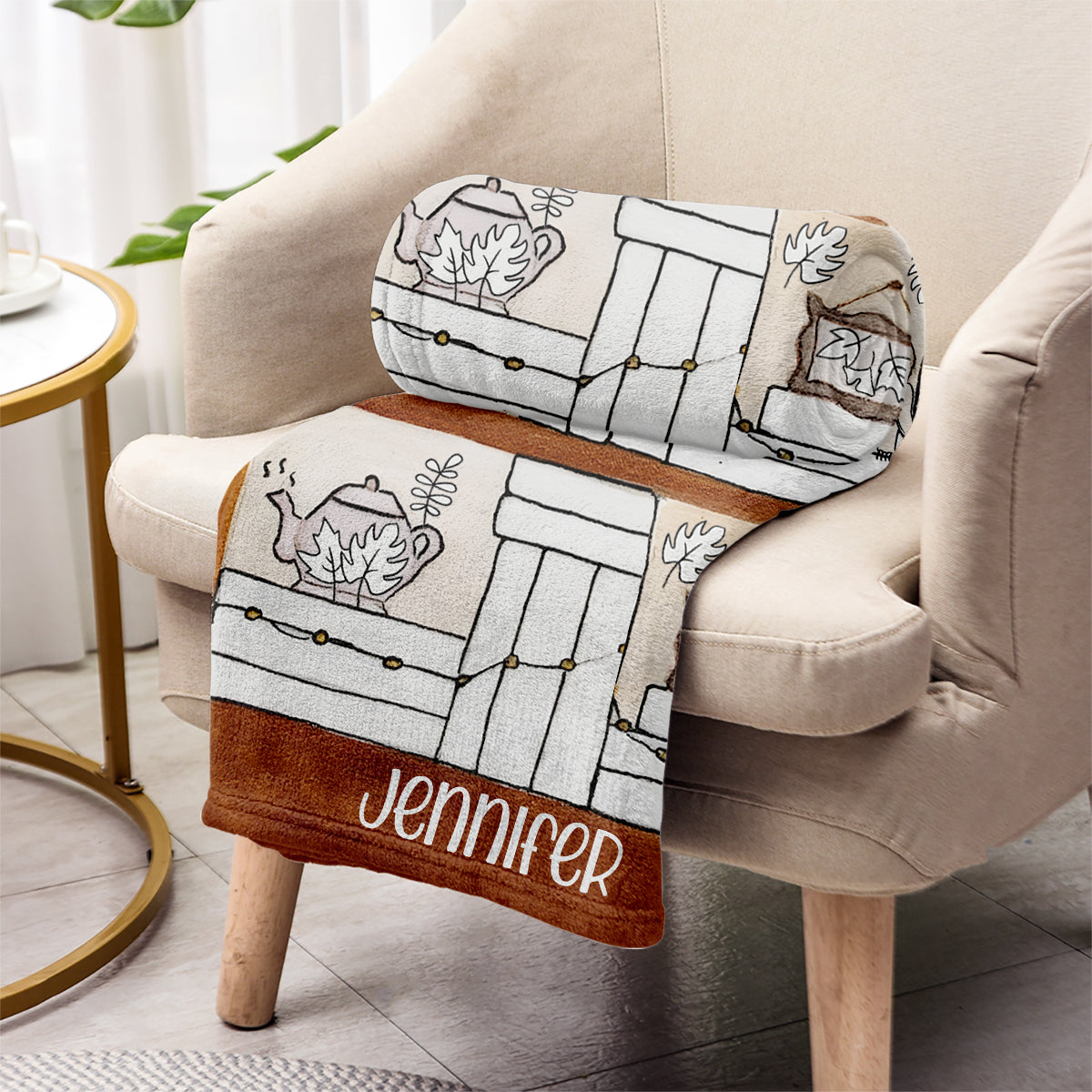 Four Seasons Reading Tracker - Personalized Book Blanket