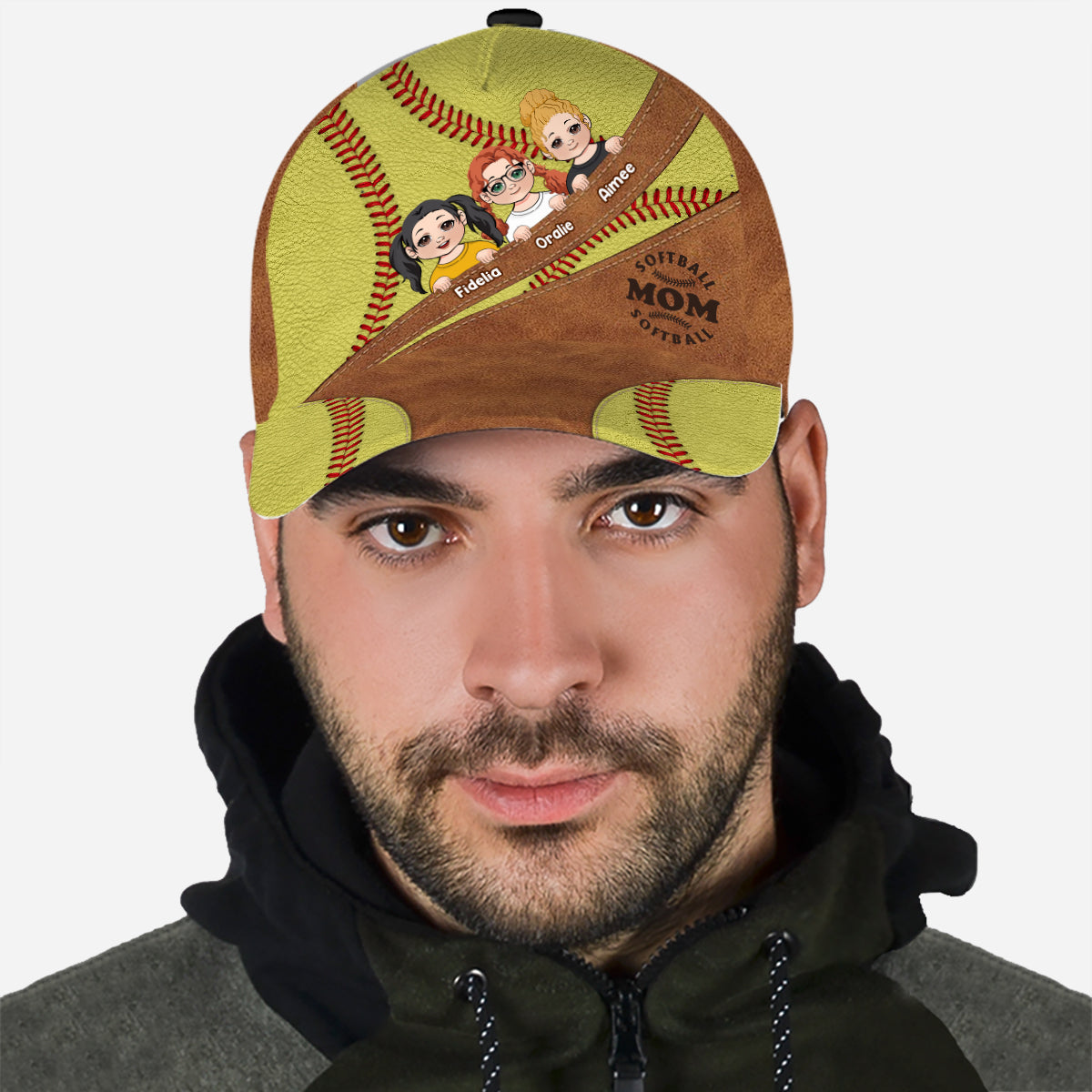 Softball Mom - Personalized Softball Classic Cap