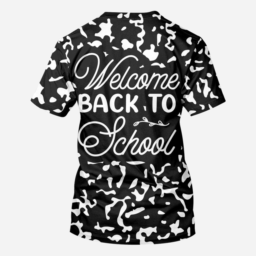 Welcome Back To School - Personalized Teacher All Over Shirt